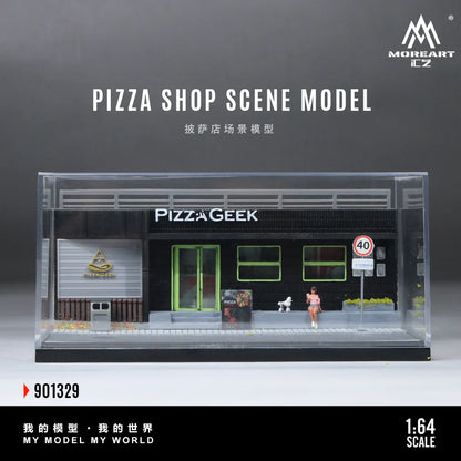 MoreArt Scène de Pizzeria 1:64 MO901329