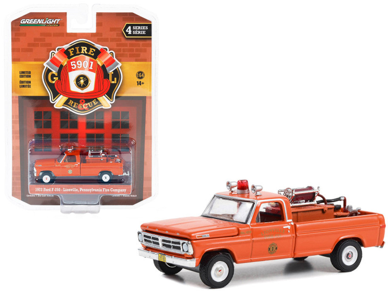 Lionville Fire Company-1972 Ford F-250 with Fire Equipment, Hose and Tank