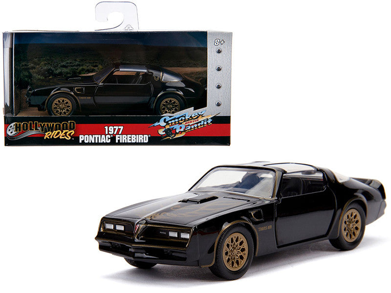 1977 Pontiac Firebird Black Smokey and the Bandit - Jada 1:32 Hollywood Rides - 31061