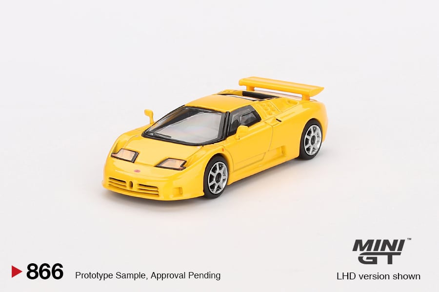 MINI GT-Bugatti EB110 Super Sport Giallo MGT00866
