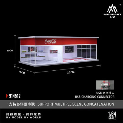MoreArt 1/64-COCA-COLA EXHIBITION HALL MO914512