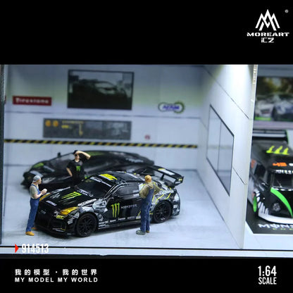 MoreArt 1/64-MONSTER ENERGY EXHIBITION HALL MO914513