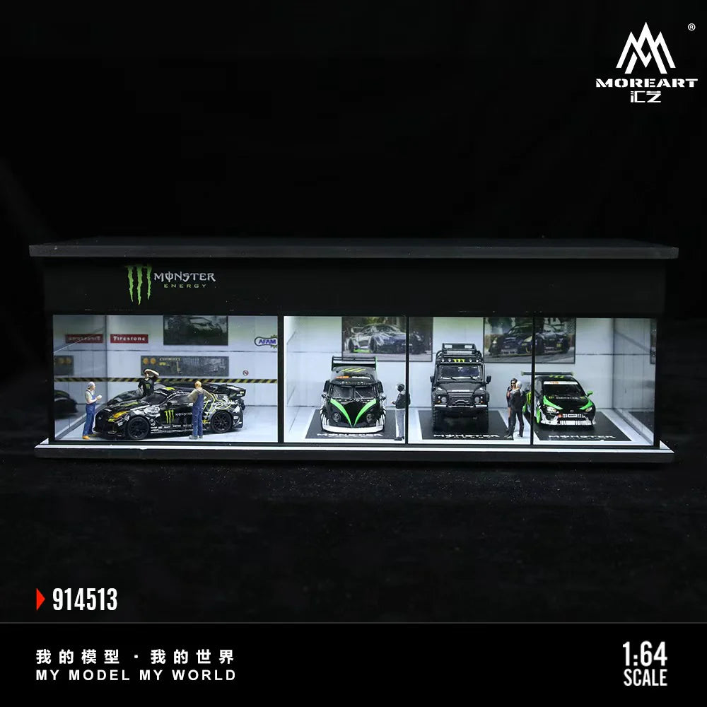 MoreArt 1/64-MONSTER ENERGY EXHIBITION HALL MO914513