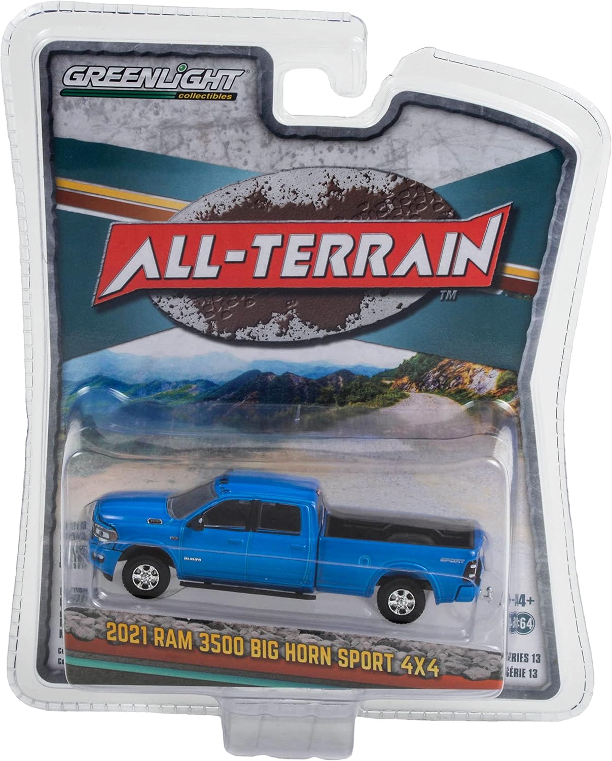 2021 Ram 3500 Big Horn Sport 4x4 Pickup Truck Hydro Blue Pearl