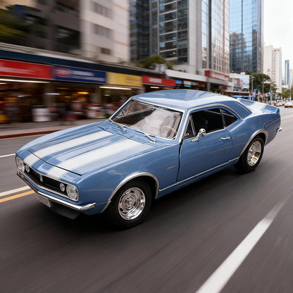 Lucky Die Cast 1:18 Chevrolet Camaro Z/28 1967 – Bleu métallisé – 92188-BLUE