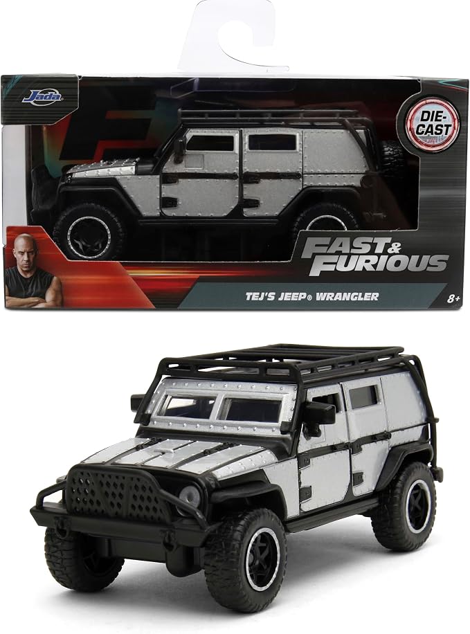 Tej’s Jeep Wrangler – Fast &amp; Furious 25th Anniversary – Jada Toys 1:32 – JD34444