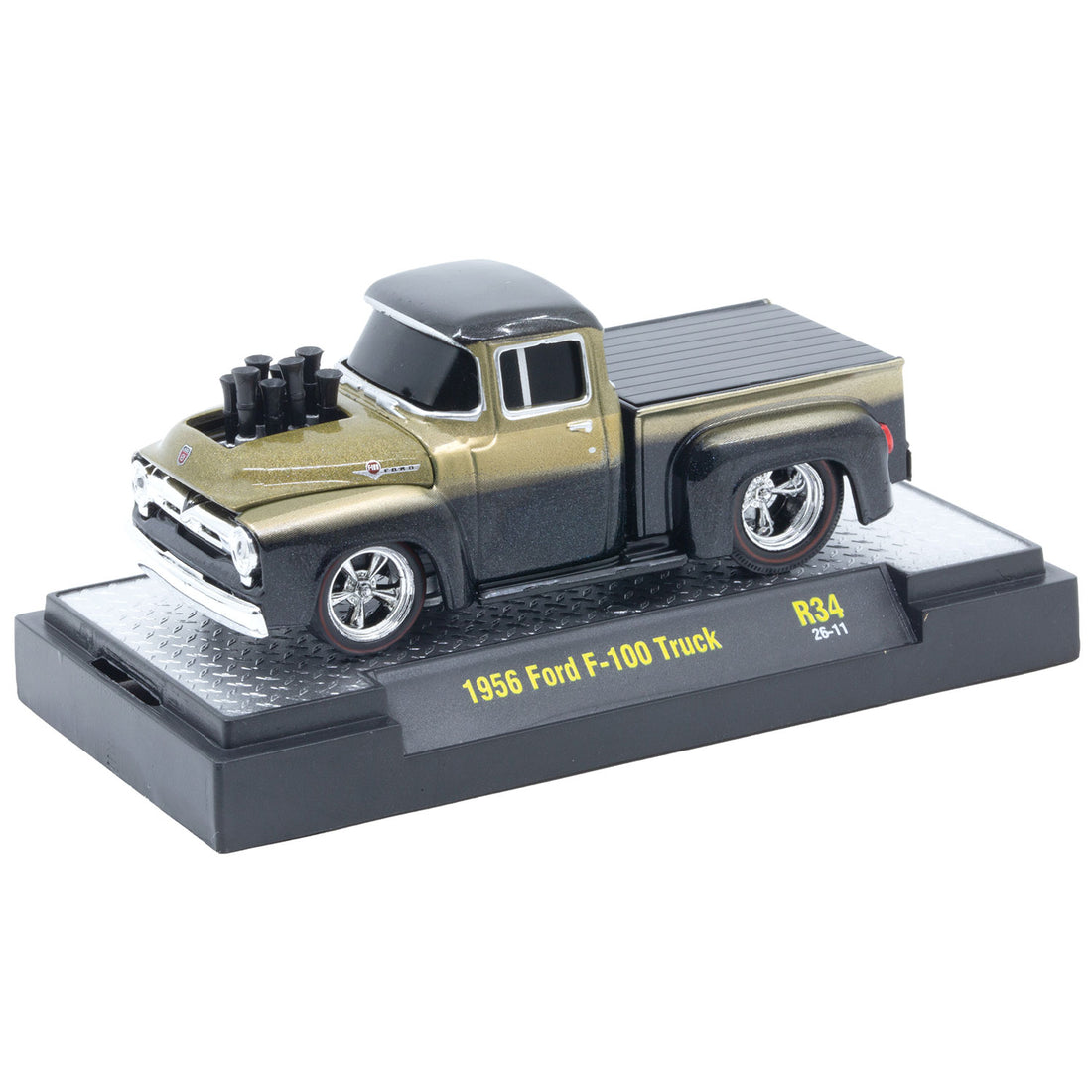 M2 Machines 1:64 1956 Ford F-100 Truck – Ground Pounders Release 34 – 82161-34-B