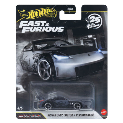 4/5 Hot Wheels Premium 1:64 Nissan 350Z Custom – Fast &amp; Furious 2026 JHW79