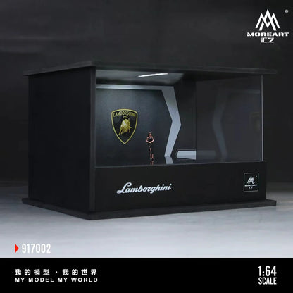 Lamborghini Turntable Showroom – Scène lumineuse 1:64 MoreArt MO917002