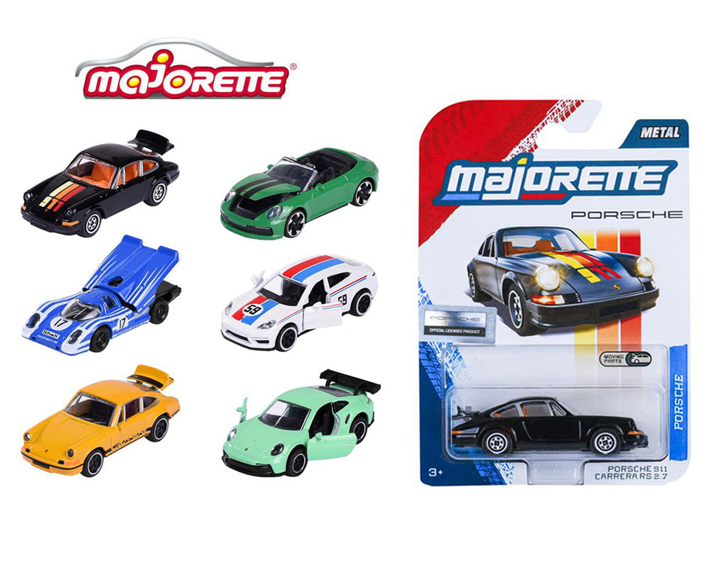 (PRE-ORDER 2026) Majorette 1:64 Porsche Assortment 2026 - 8502100002