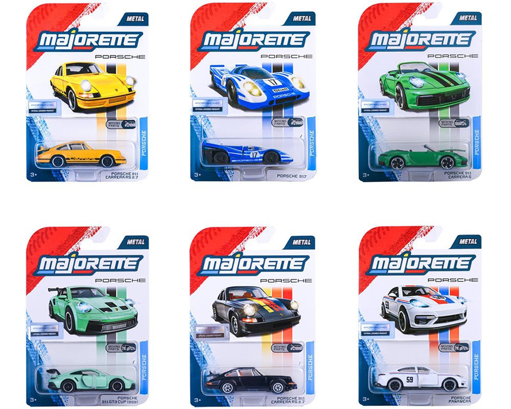 (PRE-ORDER 2026) Majorette 1:64 Porsche Assortment 2026 - 8502100002