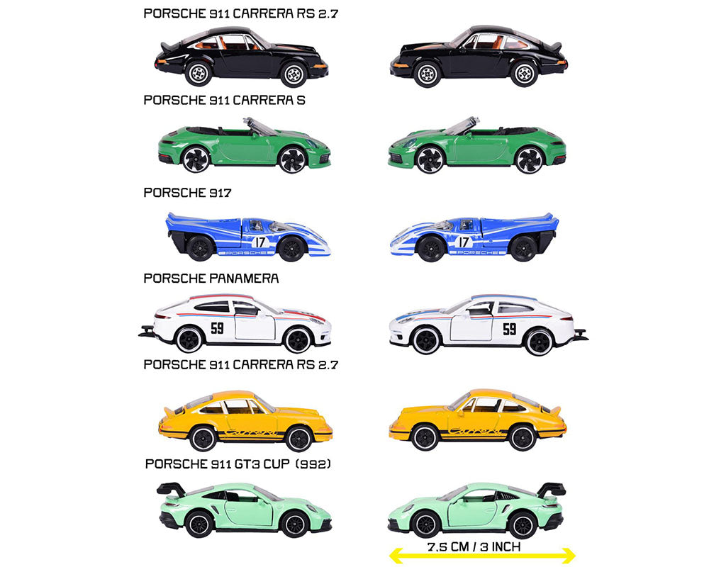 (PRE-ORDER 2026) Majorette 1:64 Porsche Assortment 2026 - 8502100002