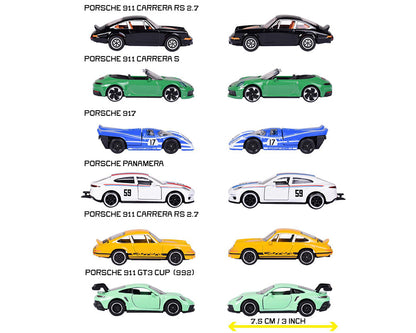 (PRE-ORDER 2026) Majorette 1:64 Porsche Assortment 2026 - 8502100002