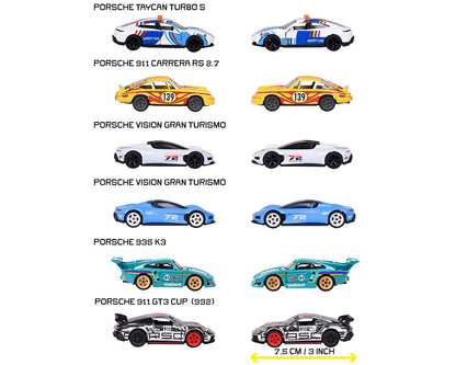 (PRE-ORDER 2026) Majorette 1:64 Deluxe Porsche Assortment 2026 - 8502101001