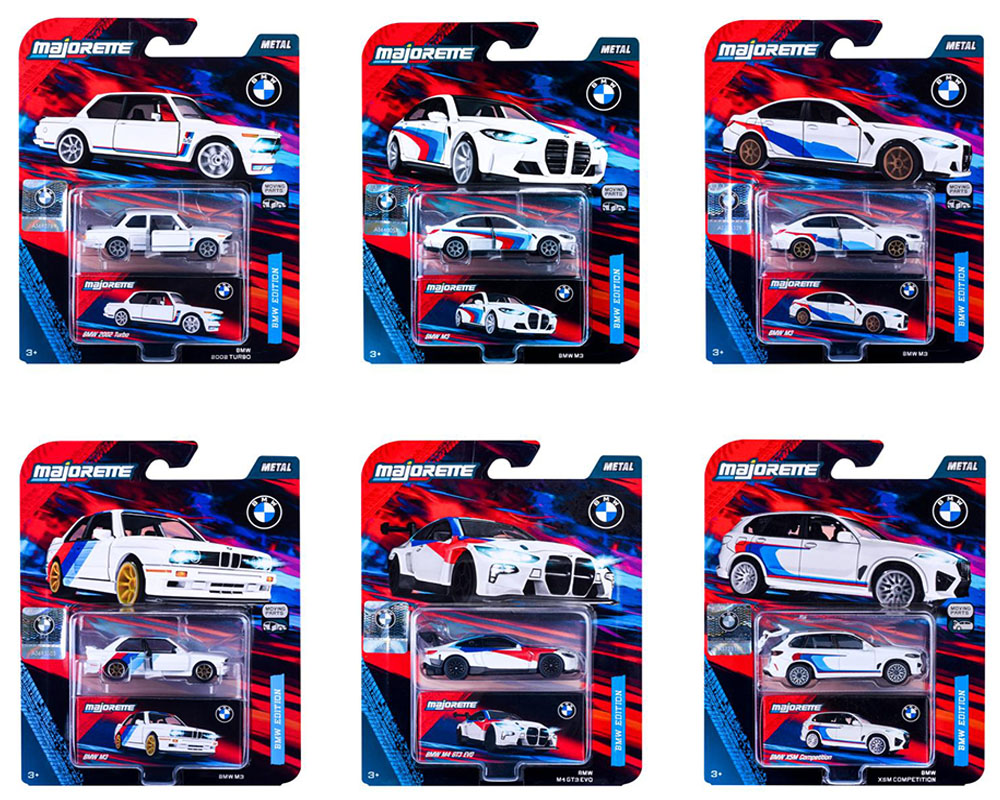 (PRE-ORDER 2026) Majorette 1:64 Deluxe BMW Assortment 2026 - 8502101003