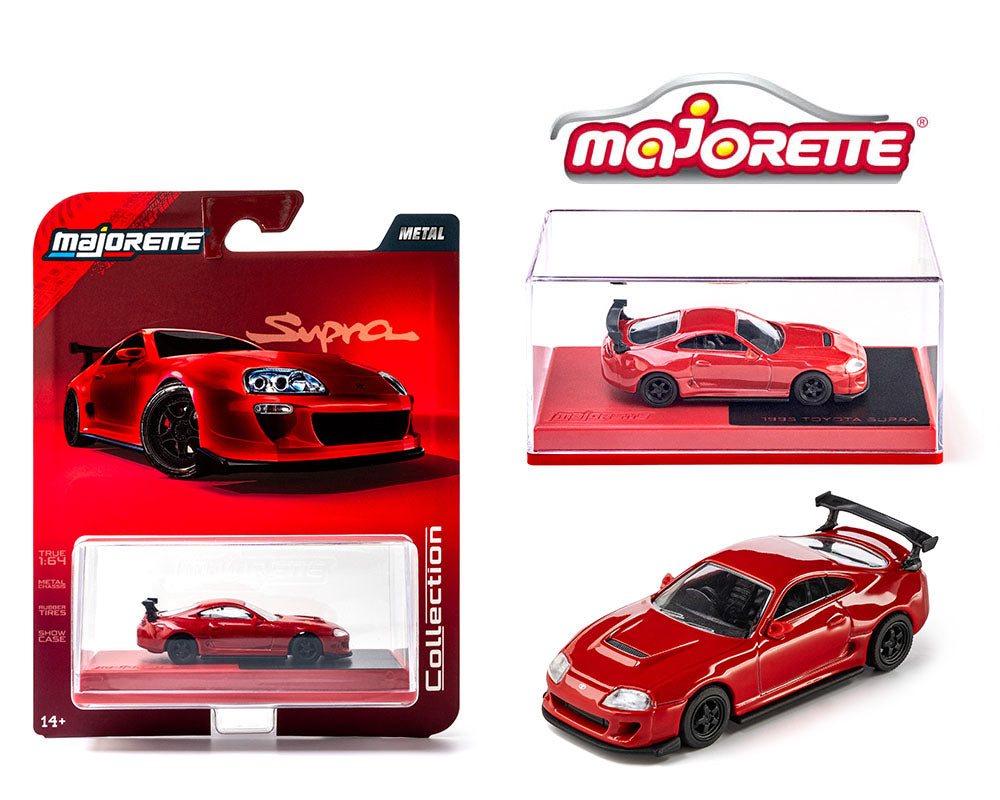 Majorette 1:64 Collector Series Wave 4 2026 – Toyota Supra 1985 Rouge – 8505001023