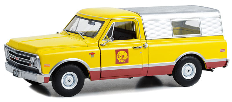 ﻿﻿1968 Chevrolet C-10 Pickup with Camper &quot;Shell Oil&quot;