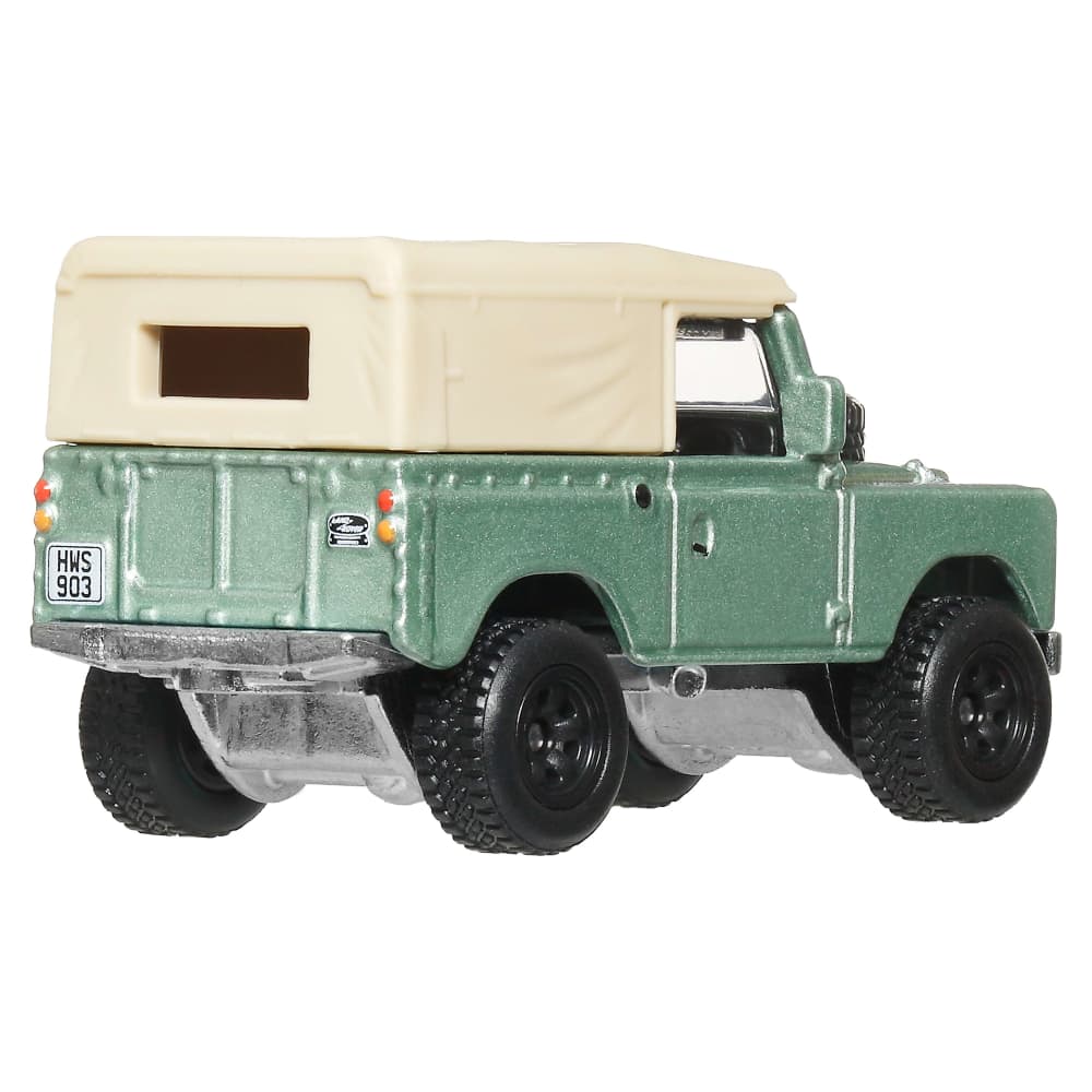 Hot Wheels Car Culture 1:64 Fraser’s Land Rover Series II – 10th Anniversary 2026 Road Trip JKF06