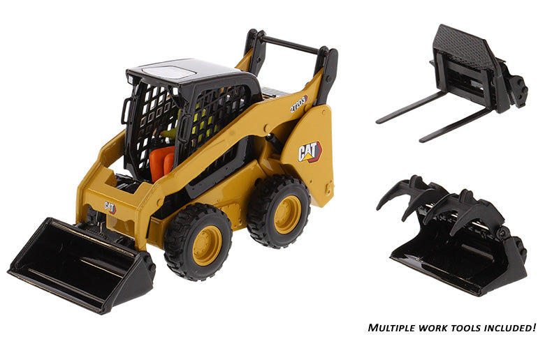 Caterpillar 272D3 Skid Steer Loader plus Work Tools - High Line Series