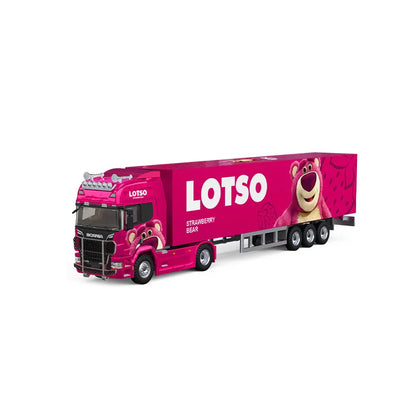 CoolCar 1/64 - Scania Container Truck-LOTSO STRAWBERRY BEAR CC644024
