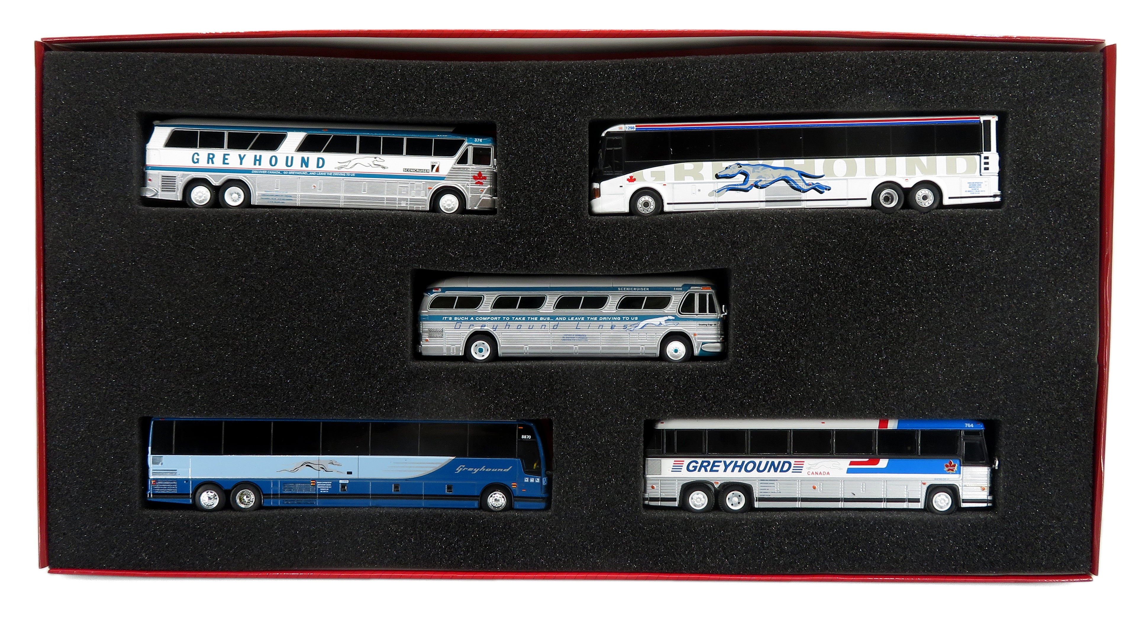 Greyhound Canada Tribute Set (Échelle-Scale 1:87) Limited Edition 750 Sets