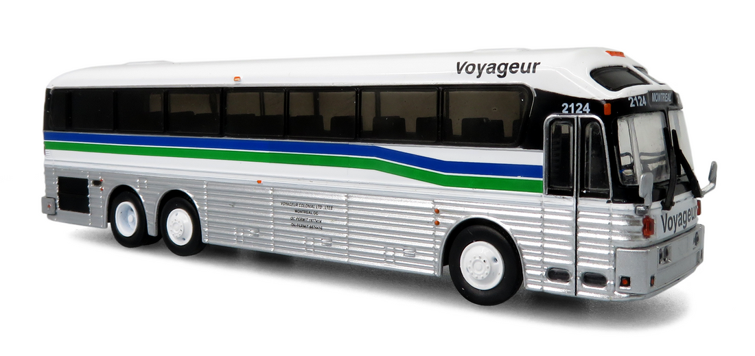 1984 EAGLE MODEL 10 COACH: VOYAGEUR COLONIAL  (Échelle-Scale 1:87)