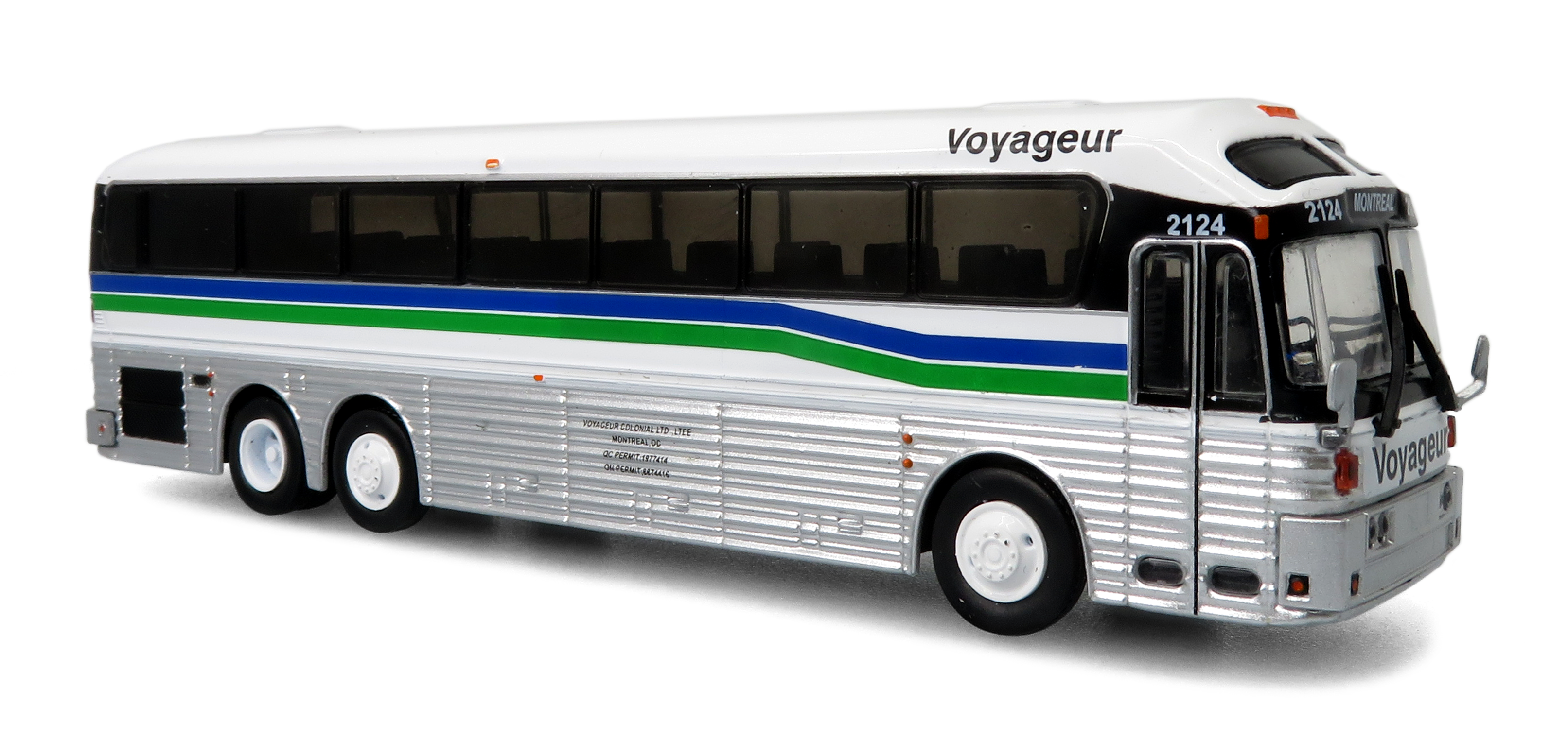 1984 EAGLE MODEL 10 COACH: VOYAGEUR COLONIAL  (Échelle-Scale 1:87)