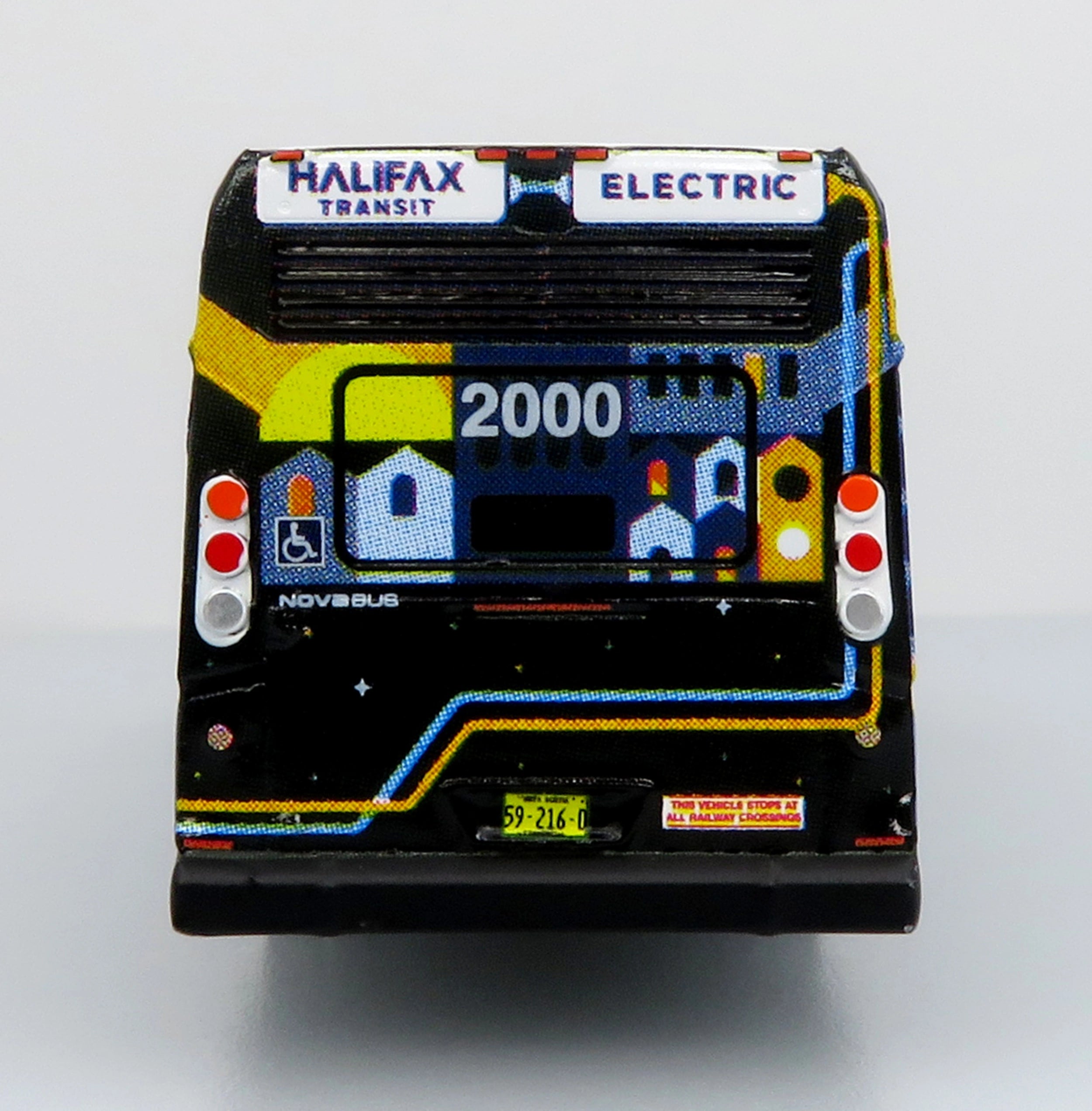 Nova Bus LFSe Transit Bus: Halifax Transit - Electric Livery 1/87