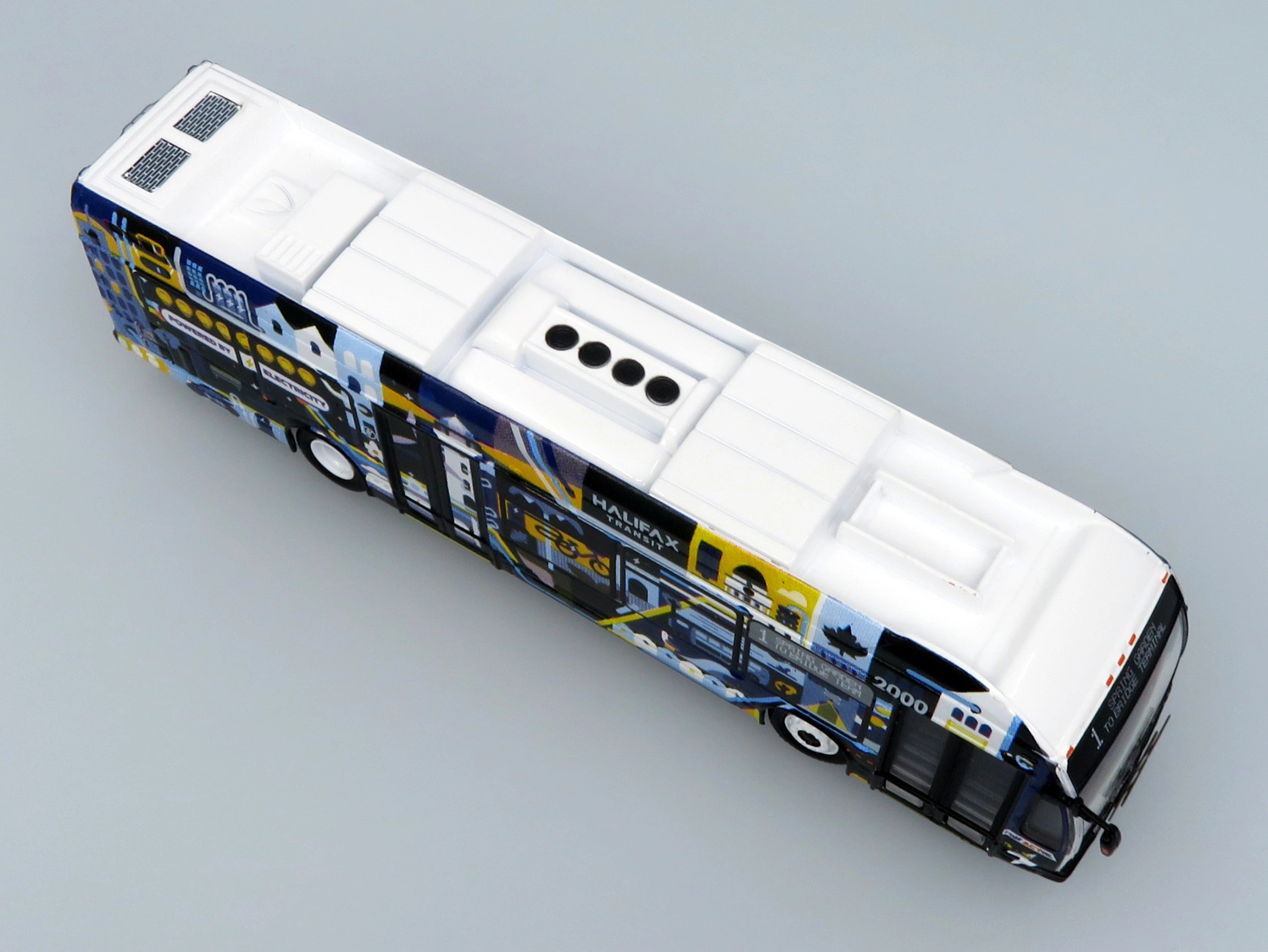 Nova Bus LFSe Transit Bus: Halifax Transit - Electric Livery 1/87