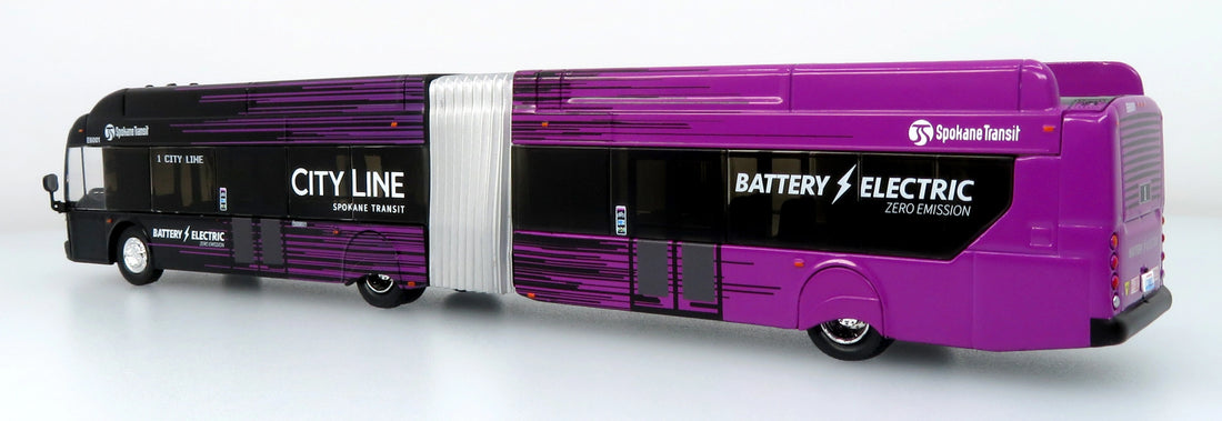 NFI Xcelsior XE60 5-Door Articulated Transit Bus: Spokane Transit City Line