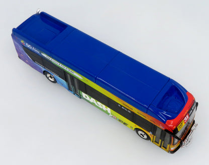 NFI Xcelsior XN40 Transit Bus: DASH - Pride Livery
