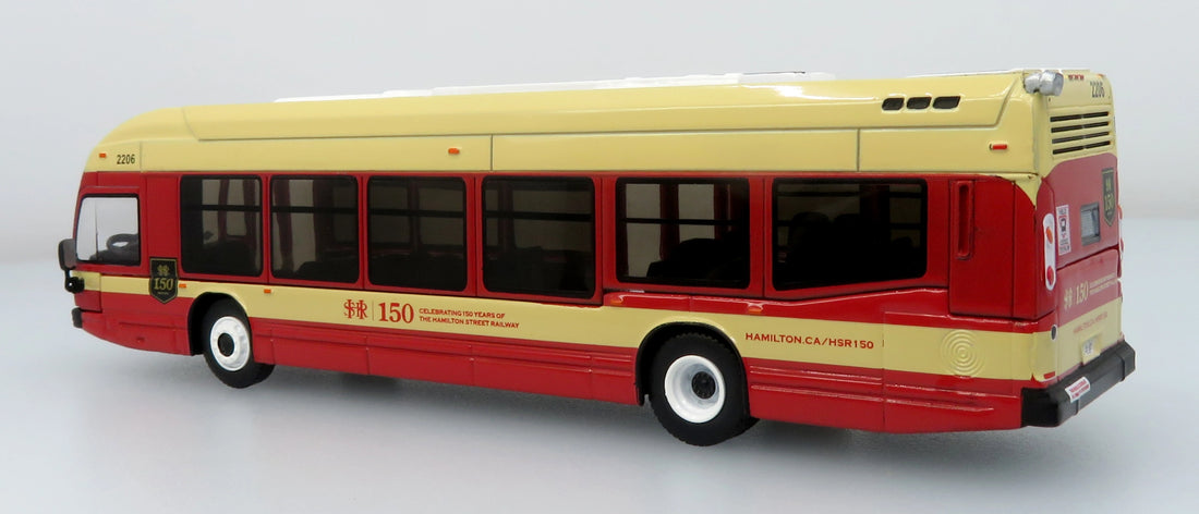 (LIMIT 1 PER CLIENT- 1 PAR CLIENT) Nova Bus LFSH Transit Bus: Hamilton - 150th Anniversary