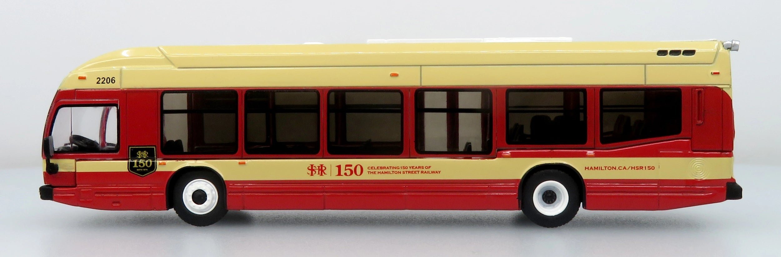 (LIMIT 1 PER CLIENT- 1 PAR CLIENT) Nova Bus LFSH Transit Bus: Hamilton - 150th Anniversary