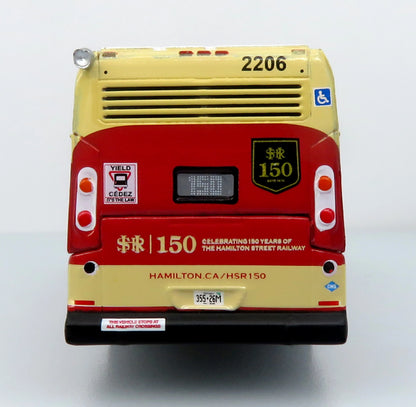 (LIMIT 1 PER CLIENT- 1 PAR CLIENT) Nova Bus LFSH Transit Bus: Hamilton - 150th Anniversary