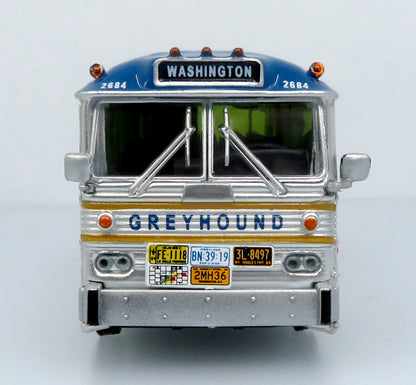 1964 MCI MC-5A Coach: Greyhound Gold Stripe - 50th Anniversary