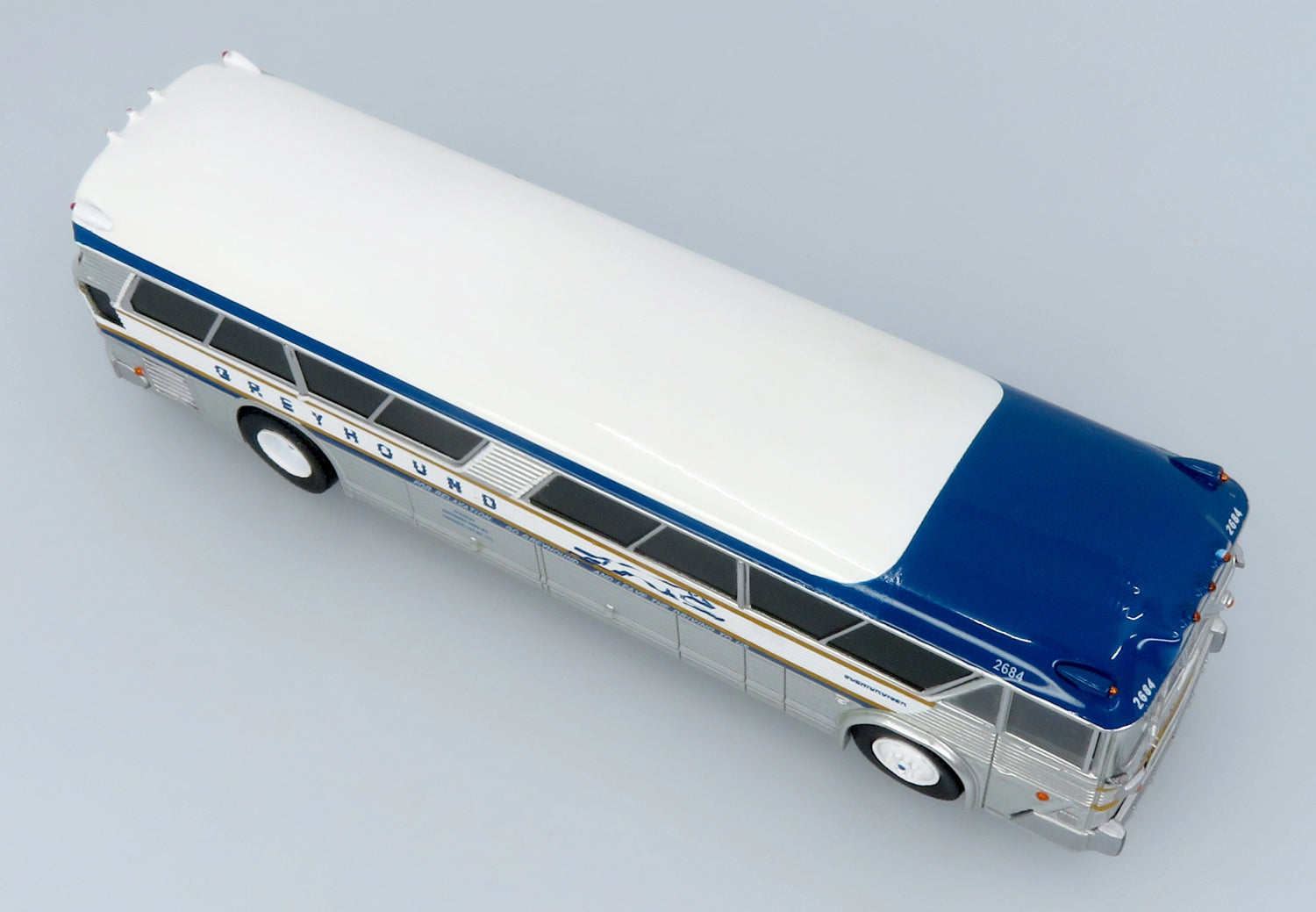 1964 MCI MC-5A Coach: Greyhound Gold Stripe - 50th Anniversary