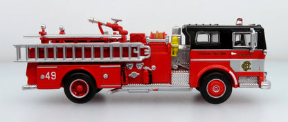 1974 Ward LaFrance Fire Engine: Chicago Fire Department — Engine 49