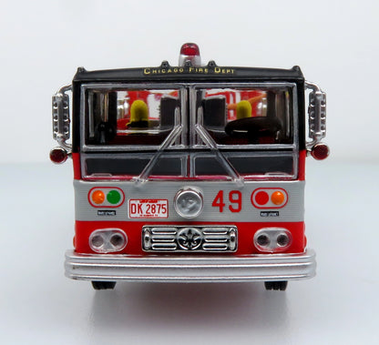 1974 Ward LaFrance Fire Engine: Chicago Fire Department — Engine 49