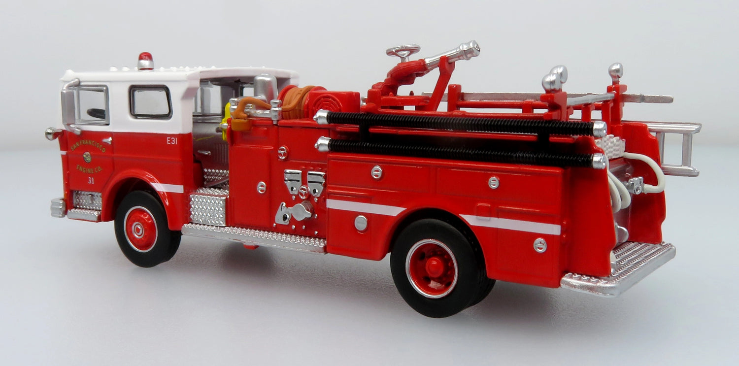 1974 Ward LaFrance Fire Engine: San Francisco Fire Department — Engine 31