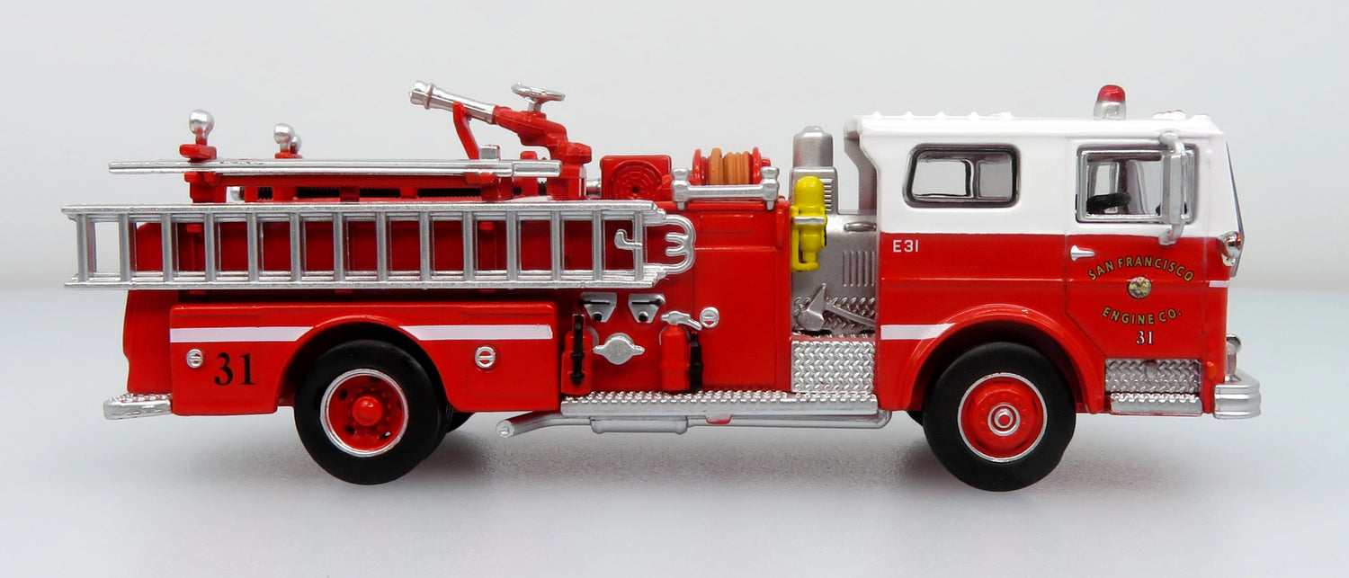 1974 Ward LaFrance Fire Engine: San Francisco Fire Department — Engine 31