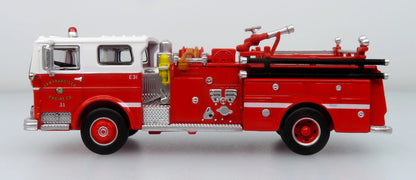 1974 Ward LaFrance Fire Engine: San Francisco Fire Department — Engine 31