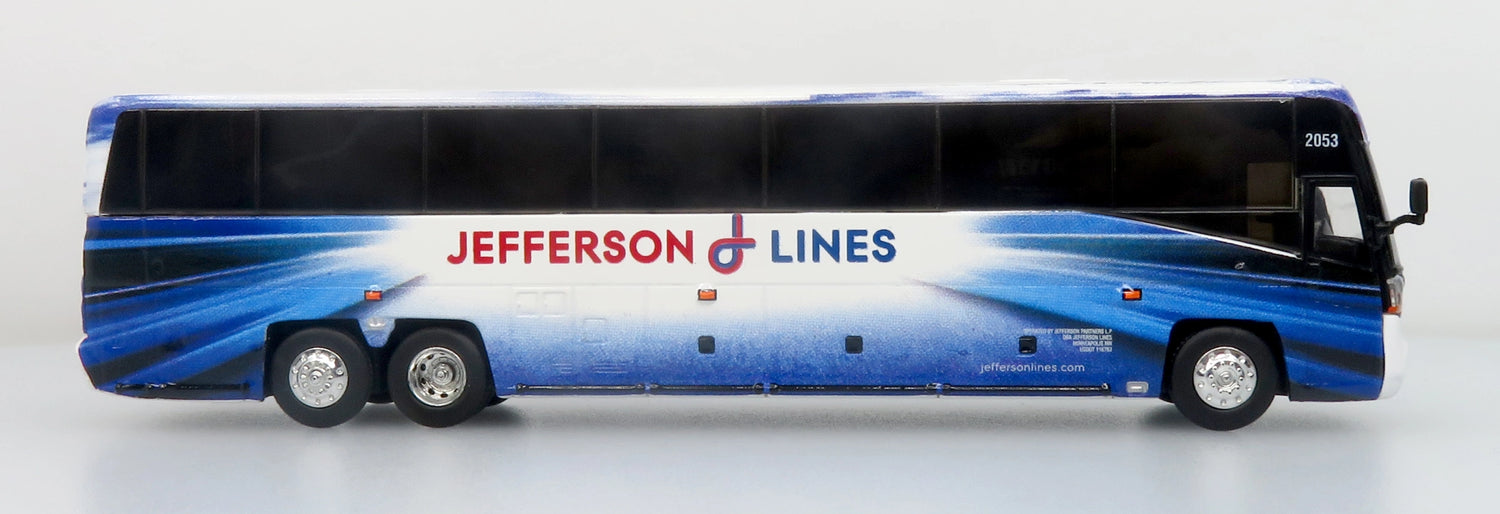 Autobus MCI D4520 Coach Jefferson Lines 1:87 — Iconic Replicas 87-0651