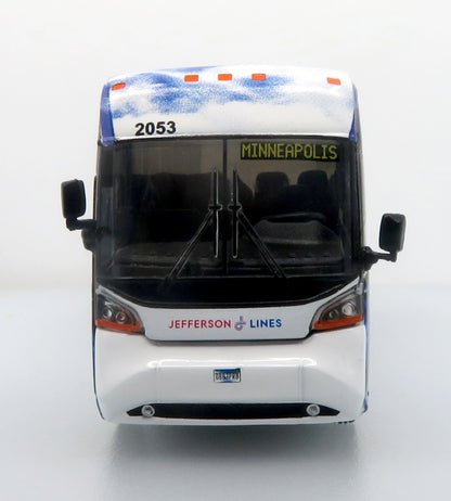 Autobus MCI D4520 Coach Jefferson Lines 1:87 — Iconic Replicas 87-0651
