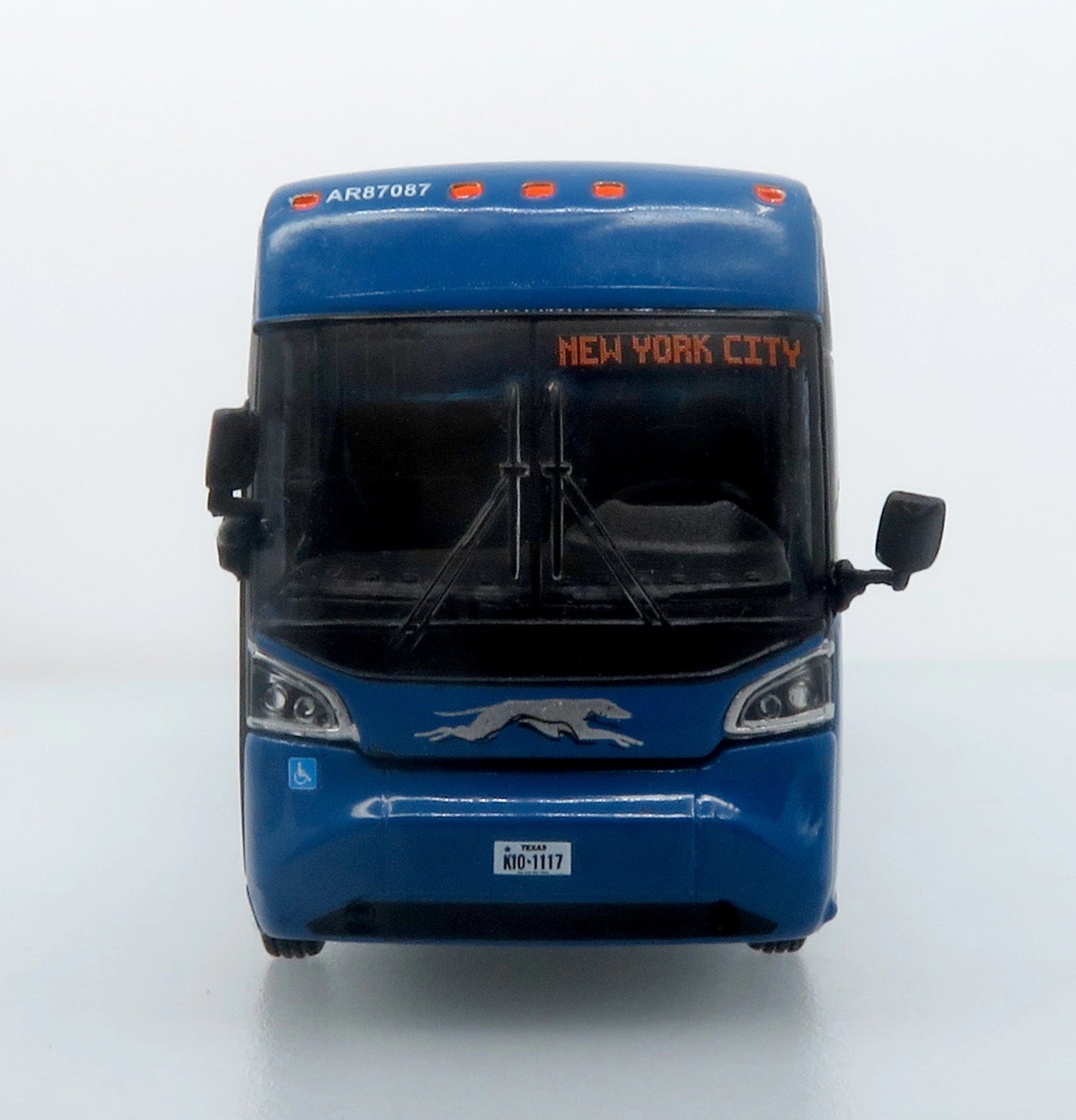 Autobus MCI D4520 Coach Greyhound Lines 1:87 — Iconic Replicas 87-0654