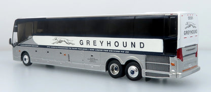 Prevost H3-45 Coach Greyhound Scenicruiser Vintage Livery 1:87 — Iconic Replicas 87-0659