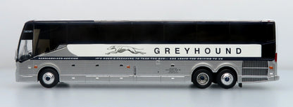 Prevost H3-45 Coach Greyhound Scenicruiser Vintage Livery 1:87 — Iconic Replicas 87-0659