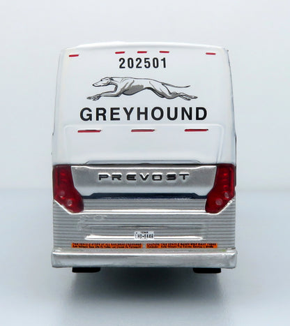 Prevost H3-45 Coach Greyhound Scenicruiser Vintage Livery 1:87 — Iconic Replicas 87-0659