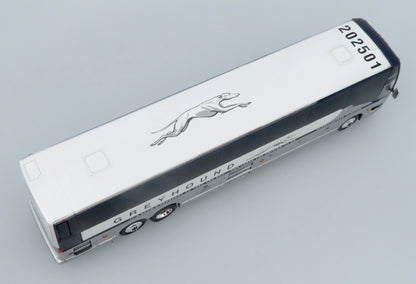 Prevost H3-45 Coach Greyhound Scenicruiser Vintage Livery 1:87 — Iconic Replicas 87-0659