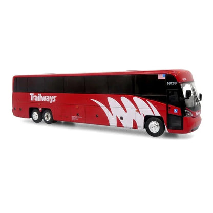 Autobus MCI D4520 Coach Burlington Trailways 1:87 — Iconic Replicas 87-0661