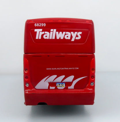 Autobus MCI D4520 Coach Burlington Trailways 1:87 — Iconic Replicas 87-0661